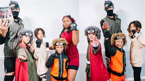 NARUTO FAMILY COSPLAY - YouTube