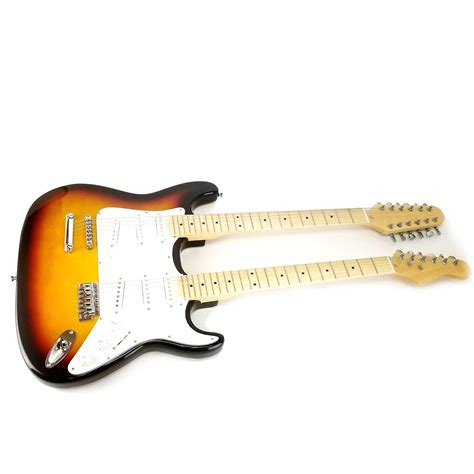 Buy Double Neck Electric Guitar - Sunburst Online at desertcartUAE