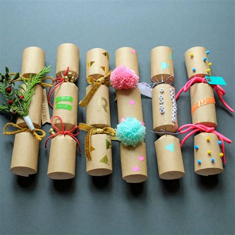 Make And Decorate Your Own Crackers | Diy christmas crackers, Christmas ...