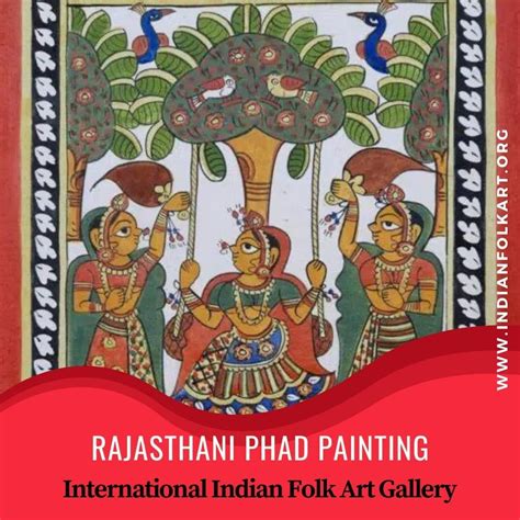 Rajasthani Phad Painting - International Indian Folk Art Gallery