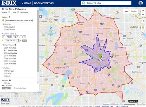 Drive Time Maps Software | Drive Time by INRIX