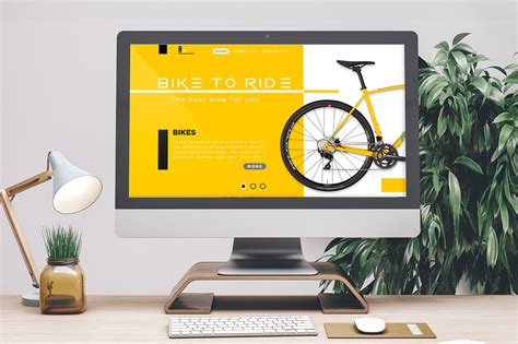 BIKE website design on Behance