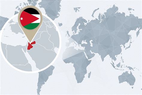 What Continent is Jordan In? - WorldAtlas