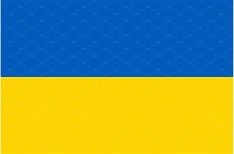 Flag of Ukraine. Vector flag with | Graphic Objects ~ Creative Market