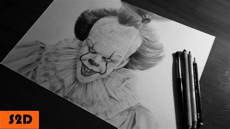 Pennywise Realistic Drawing