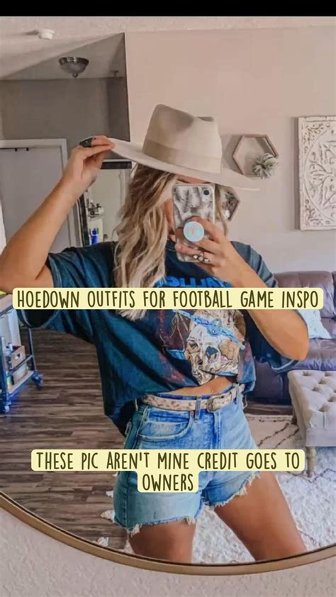 Hoedown outfits for football game | Football game outfit, Hoedown, Outfits