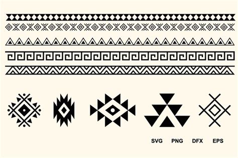 Aztec svg, aztec pattern png, mayan svg (1641800)