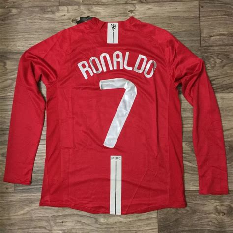 C.RONALDO MANCHESTER UNITED CHAMPIONS LEAGUE FINAL JERSEY – FOOTBALL MYTHS