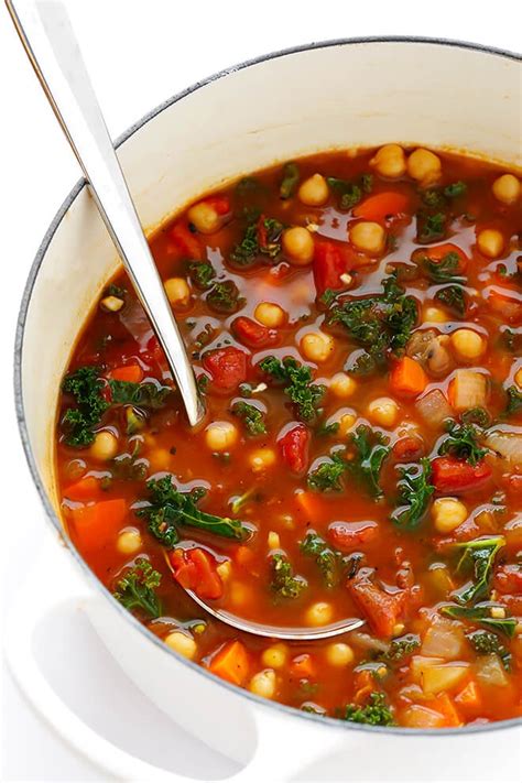 20-Minute Moroccan Chickpea Soup - Gimme Some Oven