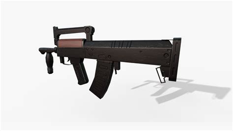 Groza Rifle 3D Model - Animatics Asset Store