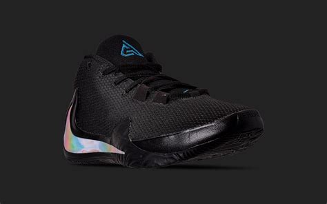 The Nike Zoom Freak 1 Arrives in a Bold Black Iridescent Colorway ...