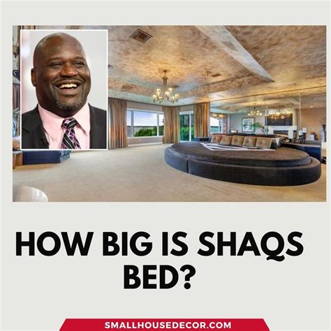 How Big Is Shaqs Bed? (Update 2022) - Small House Decor