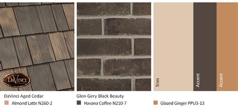 Black Brick Exterior Color Schemes – DaVinci Roofscapes