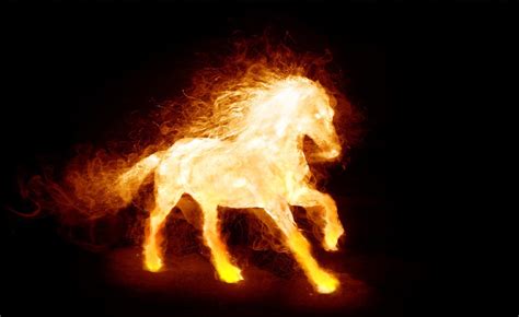 Free download free fire horse screensaver animated wallpaper fire horse ...