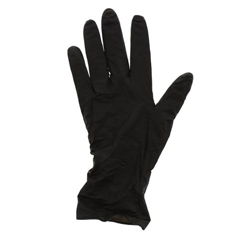 Large Black Nitrile Gloves