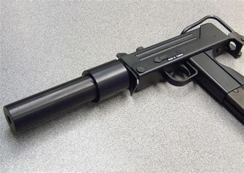 MAC 11 Aluminium 'Silencer' With A Twist | Popular Airsoft