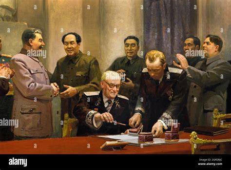 Treaty of friendship mao hi-res stock photography and images - Alamy