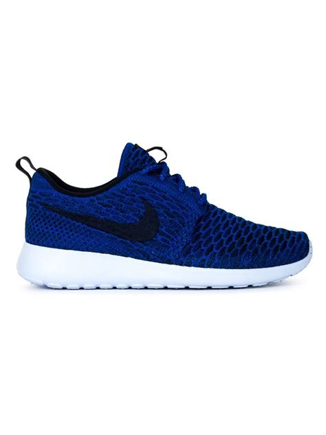 Lyst - Nike Roshe One Flyknit Sneakers in Blue