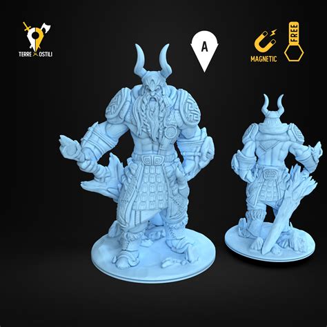 Frost giant king miniature Dungeons and dragons, DnD , Age of Sigmar ...