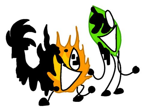 Bfb pibby firey and leafy by humannaHAT on DeviantArt