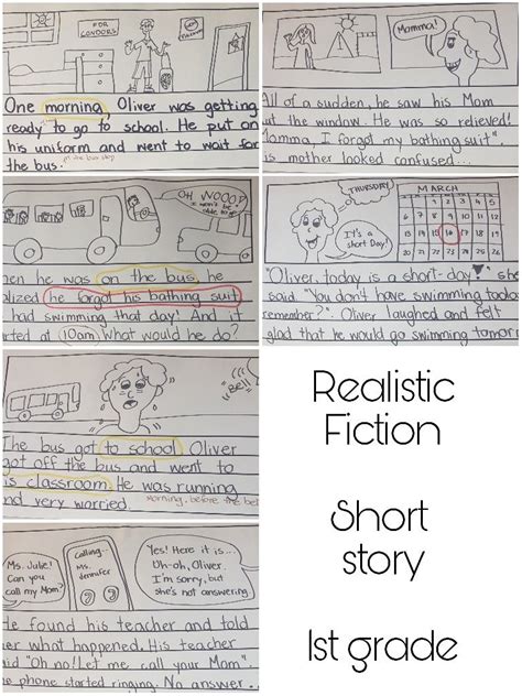 Writer's Workshop: Realistic Fiction sample story (intellectual ...