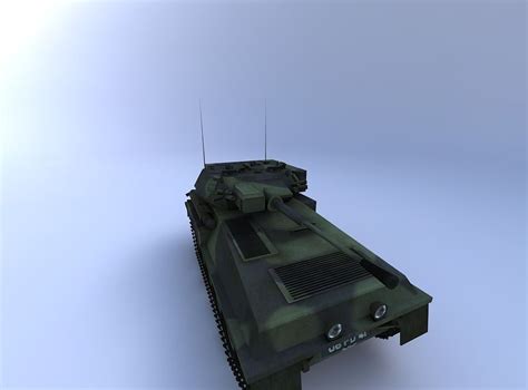 Scimitar Tank 3D model | CGTrader