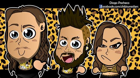 Enzo Amore and Big Cass - NXT Chibi Wallpaper by kapaeme on DeviantArt