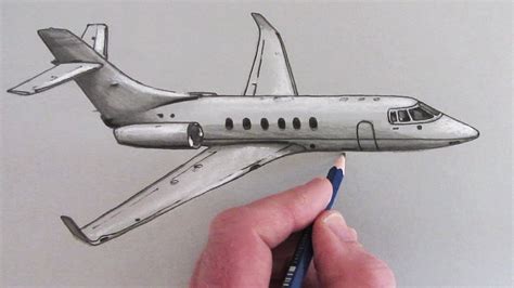 How to Draw an Airplane - YouTube