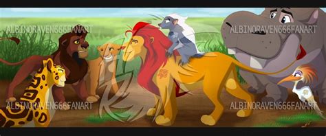 Kovu Meets the Lion Guard by albinoraven666fanart on DeviantArt Kiara ...