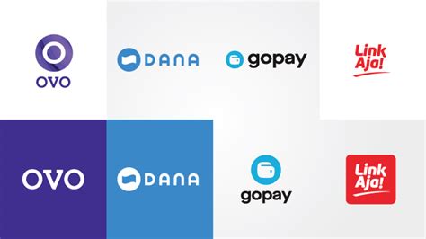 Mediadesain - Vector, PSD, Mockup: Logo Gopay, OVO, Dana, Link Aja ...