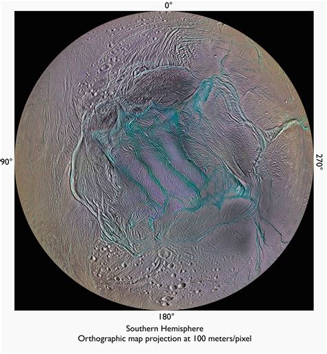 Geysers from the Tiger Stripes of Enceladus