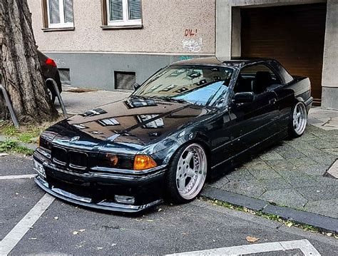 BMW E36 3-Series cabrio black slammed | Bmw, Bmw vintage, Bmw car