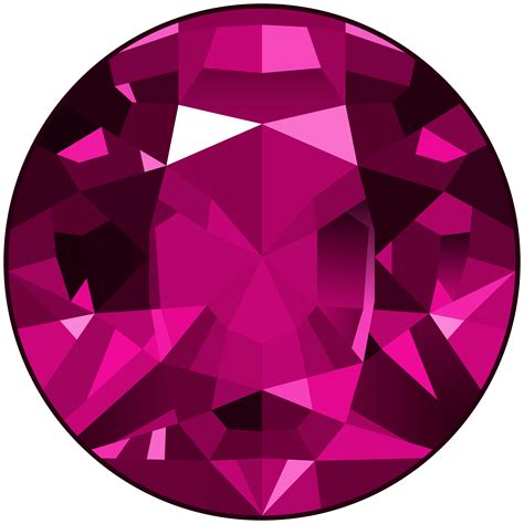 Pink Gem PNG Clip Art Image | Gallery Yopriceville - High-Quality ...