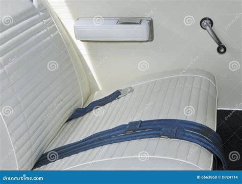 White Car Interior stock photo. Image of shine, back, metallic - 6663868