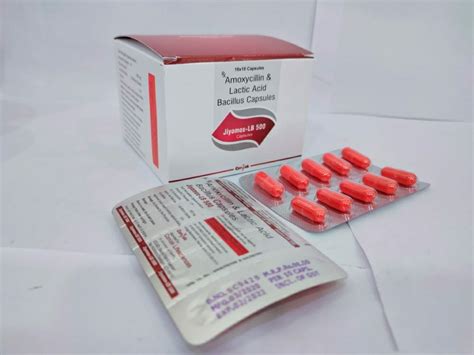 Amoxicillin 500 Mg Capsule at Rs 980/box | Amoxicillin Capsule | ID ...