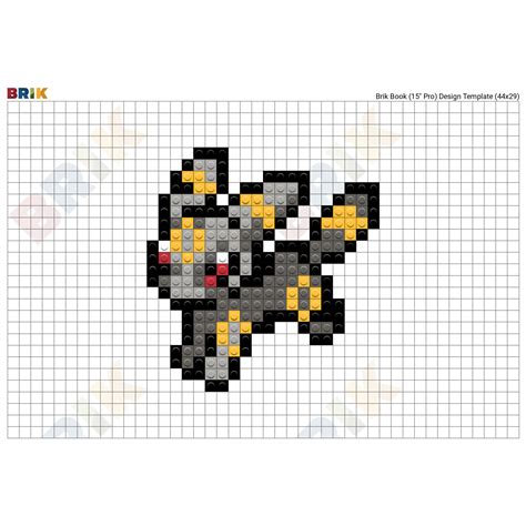 Shiny Umbreon Sprite Grid