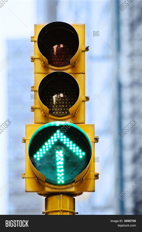 Green Arrow Traffic Image & Photo (Free Trial) | Bigstock