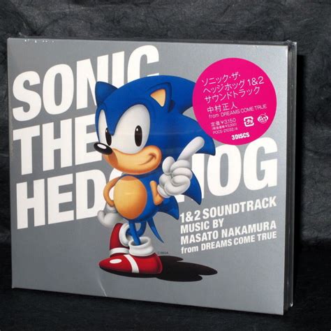 อัลบั้มเพลง Sonic The Hedgehog 1 2 Soundtrack Original Video Game Sega ...