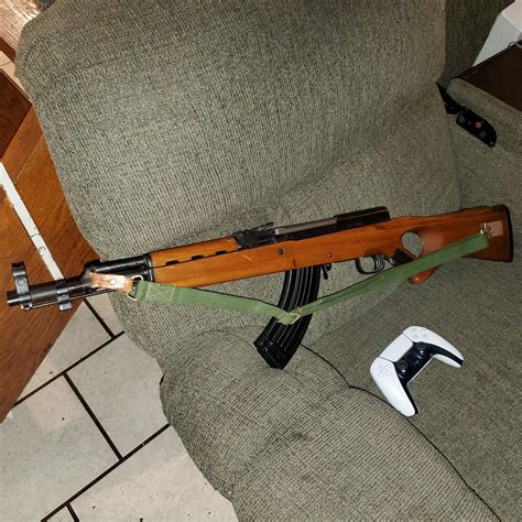 Finally went in paid off my sks sporter model d got to bring her home ...