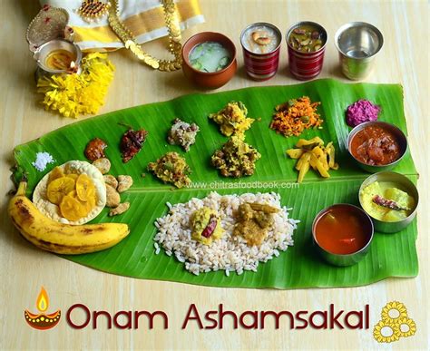 Onam Sadya Recipes – Kerala Onam Sadhya Vibhavangal/ Lunch Menu ...