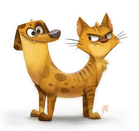 Day 525. CatDog by Cryptid-Creations on DeviantArt