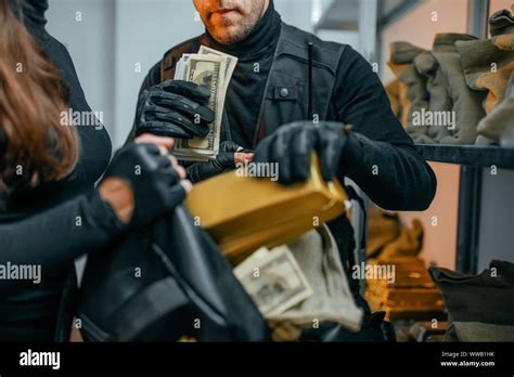 Bank robbery of the century, robbers hacked vault Stock Photo - Alamy