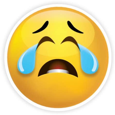 Download High Quality crying emoji clipart sad Transparent PNG Images ...