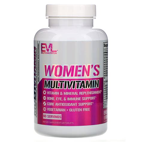 EVLution Nutrition Women's Multivitamin, 120 Tablets - Walmart.com ...