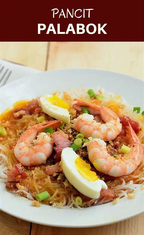 Pancit Palabok | Recipe | Pancit, Pancit palabok recipe, Pancit recipe