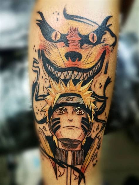 Tattoo uploaded by Eduardo EsTel • Naruto Kurama • Tattoodo