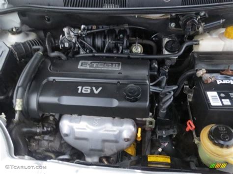 2005 Chevrolet Aveo LT Sedan Engine Photos | GTCarLot.com