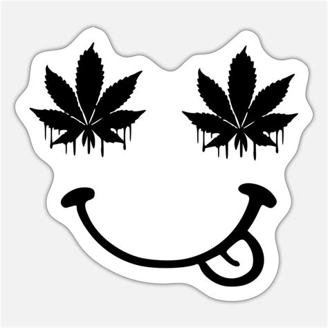 Weed Stickers | Unique Designs | Spreadshirt