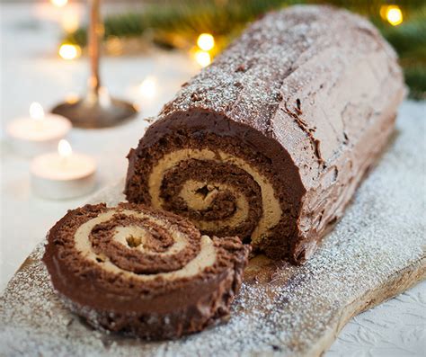 Chocolate Yule Log Viennetta | The Cake Boutique