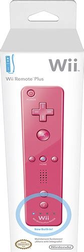 Nintendo Wii Remote Plus Pink Rvlawrpa - Best Buy